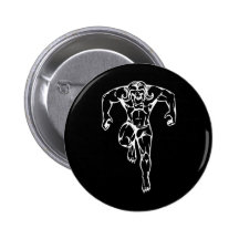 Mascot 5 pinback buttons