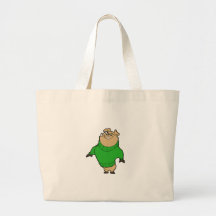 Mascot - Hog Green Canvas Bag