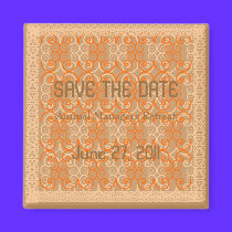 Masculine Save the Date  Magnet magnets