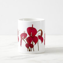 Masdevallia orchid coffee mugs