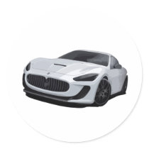 Maserati GranTurismo Sticker