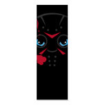 Masked Killer Horror Bookmark business cards