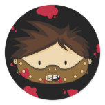Masked Maniac Serial Killer Sticker Sheet