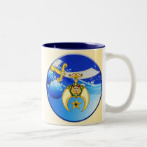Mason and Shriner Emblem mugs