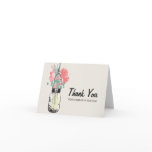 Mason Jar filled with Wilflowers Greeting Card