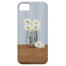 Mason Jar Of Daisies iPhone 5 Case