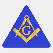 Mason - Masonic Blue Sticker