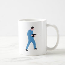 mason with drill hammer kaffee tasse