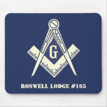 Masonic Blue Lodge Mouse Pad