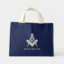 Masonic Blue Lodge Tote Bag