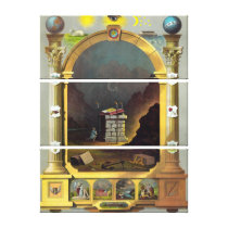 Masonic Chart 2 Canvas Print