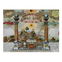 Masonic Chart 2 Postcards