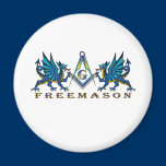 Masonic dragons magnets