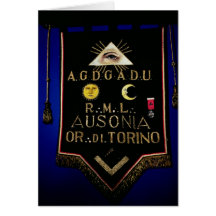 Masonic Regalia, from the Order of Turin Card