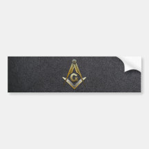 Masonic Square and Compasses Bumper Stickers