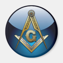 Masonic Square and Compasses Fridge Magnets