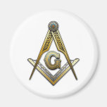 Masonic Square and Compasses Refrigerator Magnets
