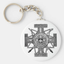 masonic symbols key chain