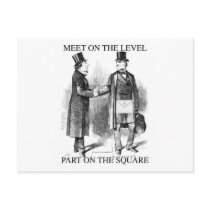 Masons Meeting Post Card