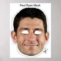 Masque de Paul Ryan Affiches