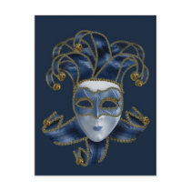 Masquerade Ball- Designer Postcard