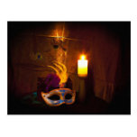 Masquerade Mask Postcard