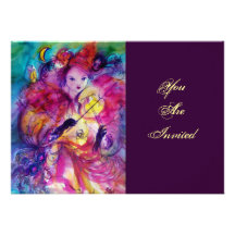 MASQUERADE NIGHT PARTY INVITATIONS