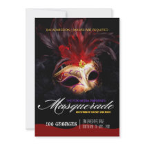 Masquerade Party Invitation