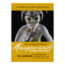 Masquerade Party Invitation