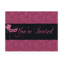 Masquerade  Theatrical Invitation Postcard