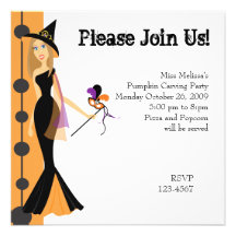 Masquerade Witch Custom Announcements