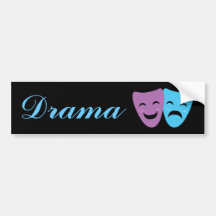 Masques de drame adhésif pour voiture