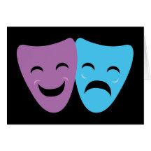 Masques de drame cartes