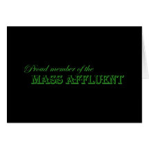 Mass Affluent Greeting Cards