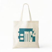 Mass–energy equivalence canvas bag