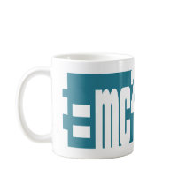Mass–energy equivalence coffee mug