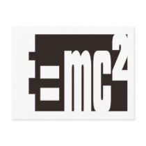Mass–energy equivalence postcard
