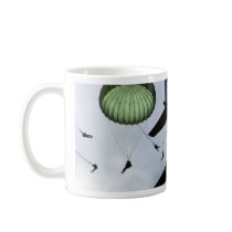 Mass Jump Mission, Parachutes, U.S. Army Mug