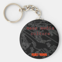 Mass Media, Darkly Designs Key Chain