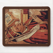 Mass Of St. George Detail By Mittelrheinischer Mei Mouse Pad