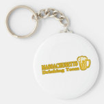 Massachusetts Drinking Team t shirts Keychain