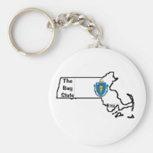 Massachusetts Keychain