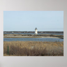 Massachusetts Lighthouse Poster