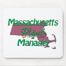 Massachusetts Plant Manager Mousepads