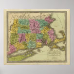 Massachusetts Rhode Island And Connecticut 2 Posters
