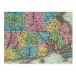 Massachusetts Rhode Island And Connecticut Postcard
