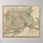 Massachusetts, Rhode Island, and Connecticut Posters