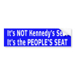 Massachusetts Senate Race bumper stickers