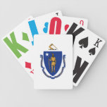 Massachusetts State Flag Playing Cards playing cards