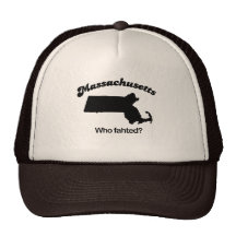 Massachusetts - Who fahted? Trucker Hat